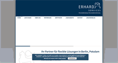 Desktop Screenshot of erhard-services.de